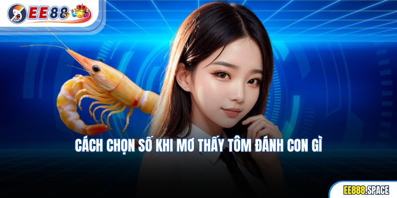 Cách chọn số khi mơ thấy tôm đánh con gì