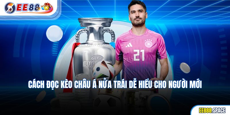 Cách đọc kèo châu Á nửa trái dễ hiểu cho người mới