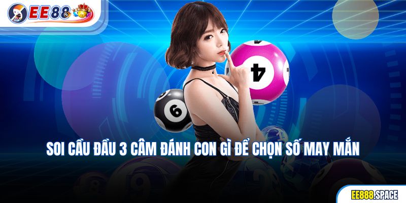 Soi cầu đầu 3 câm đánh con gì để chọn số may mắn